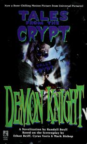 Cover of: Demon Knight: A Novelization