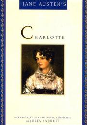 Cover of: Jane Austen's Charlotte by Julia Barrett