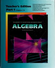 Cover of: Algebra by John W. McConnell