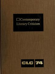 Contemporary literary criticism by Roger Matuz, Daniel G. Marowski