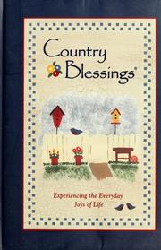 Cover of: Country Blessings