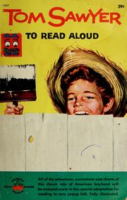 Cover of: Tom Sawyer to read aloud by Edmund Collier