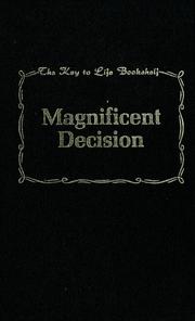 Cover of: Magnificent decision