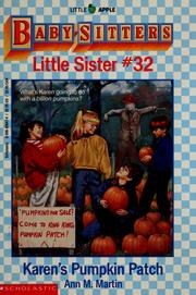Cover of: Karen's pumpkin patch by Ann M. Martin