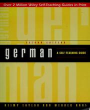 Cover of: German: a self-teaching guide