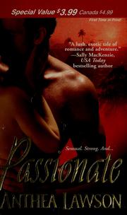 Cover of: Passionate by Anthea Lawson