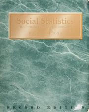 Cover of: Doing statistics using MicroCase: a workbook for Social statistics using MicroCase