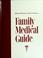 Cover of: Better homes and gardens family medical guide