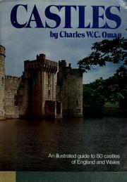 Cover of: Castles by Charles William Chadwick Oman