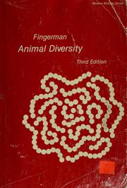 Cover of: Animal diversity