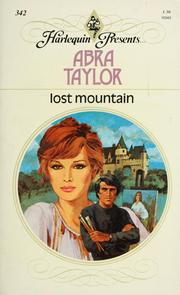 Cover of: Lost mountain