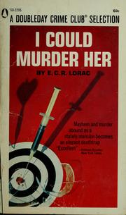 Cover of: I Could Murder Her