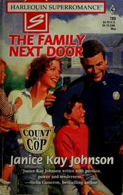 Cover of: The Family Next Door: Count on a Cop (Harlequin Superromance No. 789)