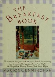 Cover of: The breakfast book by Marion Cunningham