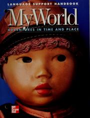 Cover of: My world