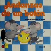 Cover of: Andanzas de un botón by Isabel Suárez de la Prida