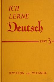 Cover of: Ich lerne Deutsch: Part Three