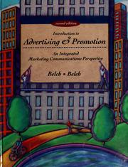 Cover of: Introduction to advertising & promotion: an integrated marketing communications perspective