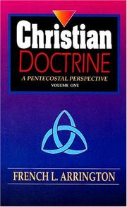 Cover of: Christian Doctrine by French L. Arrington, French L. Arrington