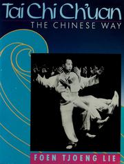 Cover of: Tai chi chʻuan: the Chinese way