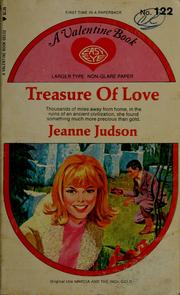Cover of: Treasure of love by Jeanne Judson