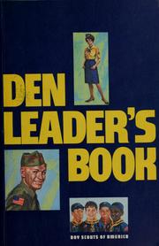 Cover of: Den leader's book