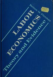 Cover of: Labor economics by Belton M. Fleisher