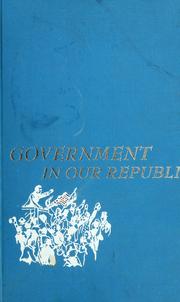 Cover of: Government in Our Republic