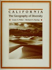 Cover of: California, the geography of diversity by Crane S. Miller