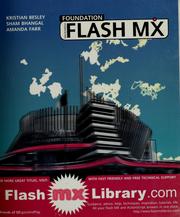 Cover of: Foundation Flash MX