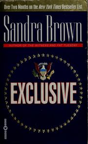 Cover of: Exclusive by Sandra Brown