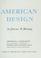 Cover of: Treasury of American design