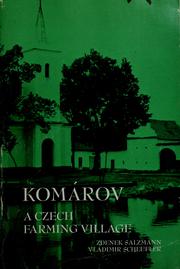 Cover of: Komárov: A Czech farming village. by Zdeněk Salzmann