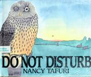 Cover of: Do not disturb by Nancy Tafuri