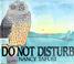 Cover of: Do not disturb