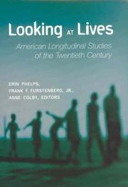 Cover of: Looking at Lives: American Longitudinal Studies of the 20th Century