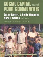 Cover of: Social Capital and Poor Communities (Ford Foundation Series on Asset Building)