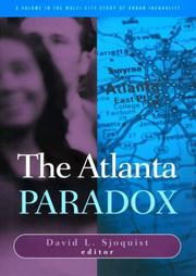Cover of: The Atlanta Paradox (The Multi City Study of Urban Inequality)