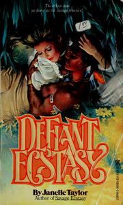 Cover of: DEFIANT ECSTASY