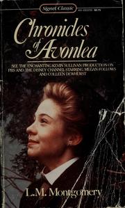Cover of: Chronicles of Avonlea (Anne of Green Gables) by Lucy Maud Montgomery
