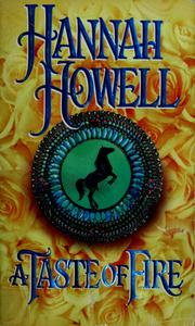 Cover of: A Taste of Fire by Hannah Howell