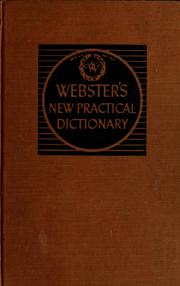 Cover of: Webster's new practical dictionary by 