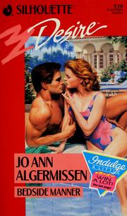 Cover of: Bedside Manner by Jo Ann Algermissen