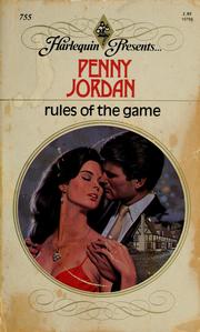 Cover of: Rules of the Game by Penny Jordan