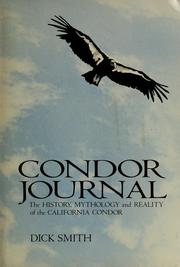 Condor journal by Smith, Dick
