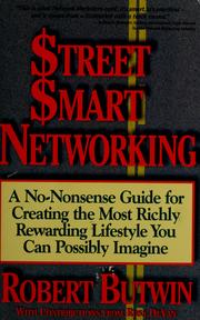 Cover of: Street smart networking