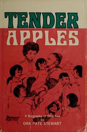 Cover of: Tender apples: (a biography of Ettie Lee)