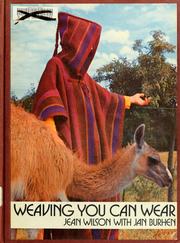Cover of: Weaving you can wear by Jean Verseput Wilson