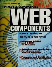Cover of: Programming Web components