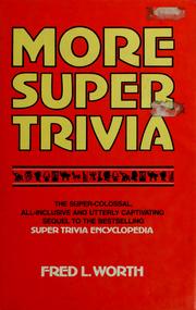 Cover of: More super trivia